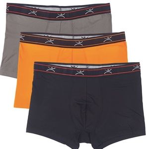 Terramar Men's Silkskins 3" Trunk Briefs 3 pk